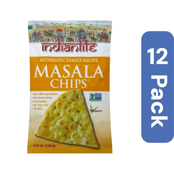 Indianlife Chip Pretzel Masala (Pack of 12)