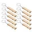 thumbnail image 3 of Keychain Whistle, Portable Emergency Whistle  For Hiking For Fishing Gold, 3 of 8