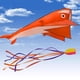thumbnail image 2 of con naranja grande con cola larga de 79 pulgadas para y adultos CUTICAT Kids Kite Toy, 2 of 8