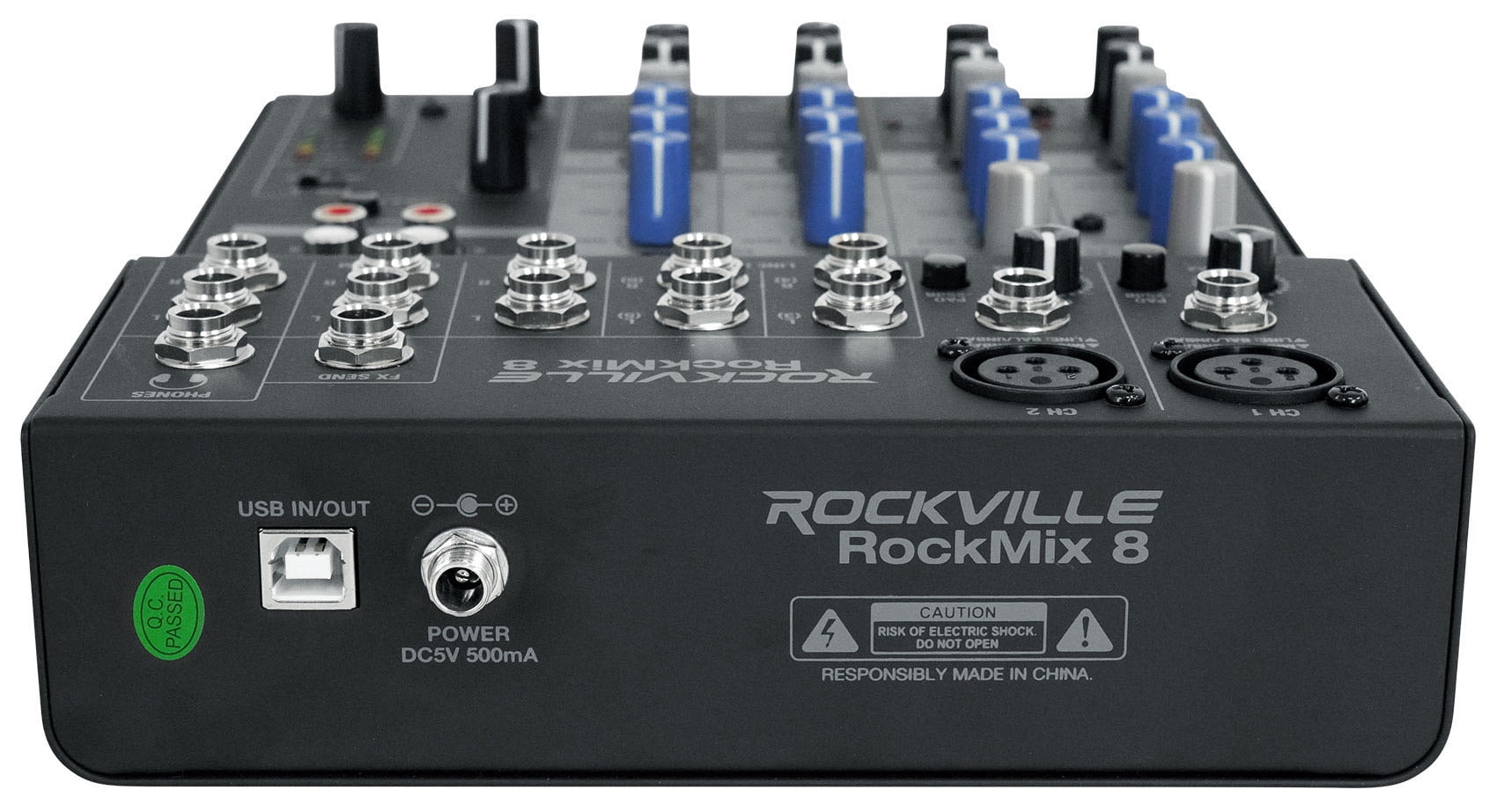 Rockville ROCKMIX USB Computer Recording Interface Mixer w/Compressor+Bluetooth