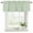Auqamarin Beige, variant on Purple Striped Curtain Valances for Windows, Kitchen Valance Window Treatments Panel 2 Pack, Modern Simple Farmhouse Beige Vintage Rod Pocket Short Curtains for Bathroom Bedroom 42 x 12 Inch