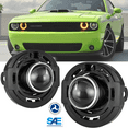 thumbnail image 2 of Fog Light for 2015-2021 Dodge Challenger Projector Front Bumper Lamps Clear Lens, 2 of 8