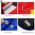 thumbnail image 6 of PULLIMORE Winter Windproof Dog Coats Double Sided Waterproof Padded Dog Warm Jackets for Small Medium Large Dogs (XL, Red), 6 of 9
