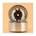thumbnail image 3 of 12PCS Wagon 1.9 Metal Beadlock Wheel Hub Rim for 1/10 RC Crawler Axial SCX10 90046 TRX4 D90,1, 3 of 8