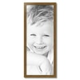 thumbnail image 2 of ArtToFrames 14x35 inch Muted Gold Glow Picture Frame, Gold MDF Poster Frame (4670), 2 of 8