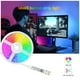 thumbnail image 3 of Advancent Cadena de luz LED USB Powered 5050 RGB Tira de luz Cadena de lámpara de control Bluetooth, 4 metros, 72 luces, no resistente al agua Type3 NO3 Advancent HA006025-09, 3 of 6
