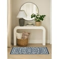 thumbnail image 2 of Nourison Dekor 2' x 4' Slate/Ivory Vintage Indoor Area Rug, 2 of 7