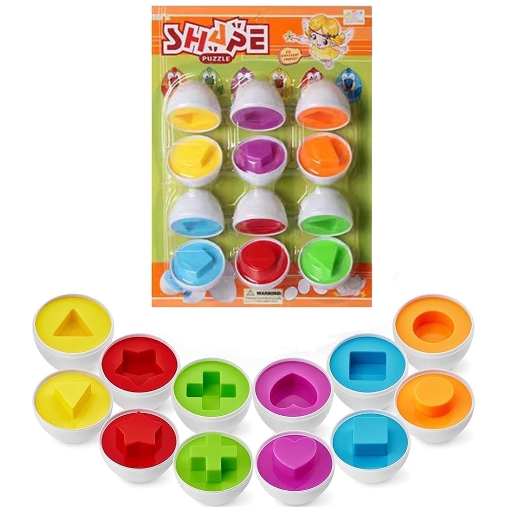 Kidzlane Count and Match Egg Set: Fun Educational Toys for Young