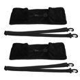 thumbnail image 2 of Stuffable Travel Pillow, Skin Friendly Fillable Airplane Neck Pillow 2 Pack  for Buses, 2 of 7