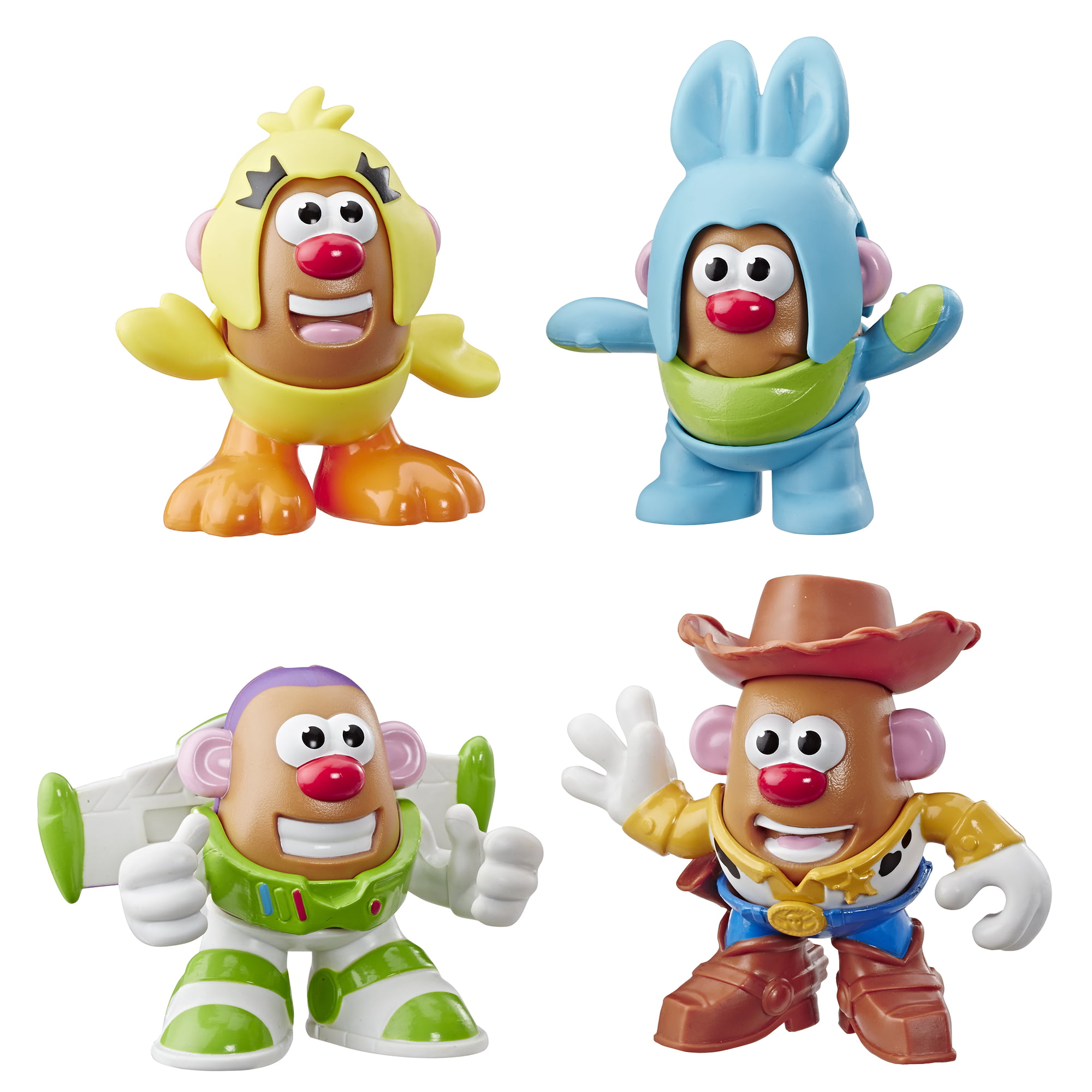 Disney Pixar Toy Story 4 Mr Potato Head Mini 4 Pack Walmart Com