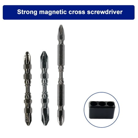 

Magnetic Screwdriver Bits Set Double Head Electric Screwdriver For Power Tool Drill Bit 1