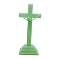 thumbnail image 4 of Jesús con cruz, artesanía religiosa, colección de oración luminosa, para estantes, adorno, decoración de escritorio, inauguración de la, 4 of 9