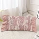 thumbnail image 1 of Fiudx Funda de Almohada con Diseño de Campanas de Viento, Elegante Funda de Cojín con Volantes, Elegante Diseño Floral, Suave Poliéster, Ideal para Usar En Casa, Oficina o Coche, Regalo Perfecto para, 1 of 6
