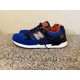 thumbnail image 1 of New Balance 530 90s Remix , Leather Blue/Black/Orange, M530BAC, Men's Size 13, 1 of 6