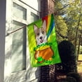thumbnail image 2 of Caroline's Treasures BB1997CHF Sable Corgi St. Patrick's Day Flag Canvas House Size , Large, multicolor, 2 of 4