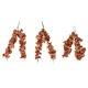 thumbnail image 1 of 3pcs Guinea Pig Dried Apple Treats String Prevent Constipation Rich Nutrition Dried Apple Slices Chew Toys for Rabbits Short, 1 of 2