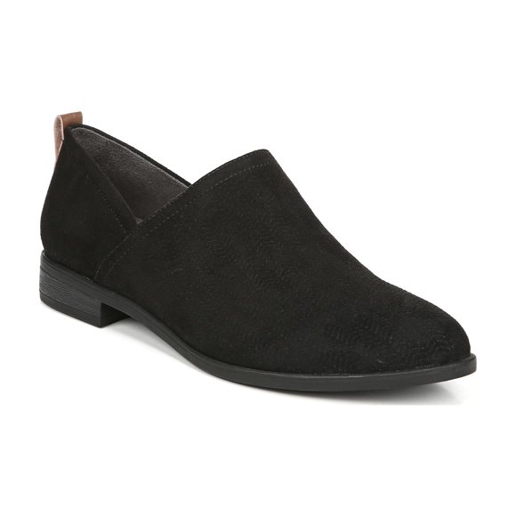 Mocasín Dr. Scholl's Ruler negro de microfibra para mujer, talla 11