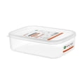 thumbnail image 2 of YYV Transparent Rectangular Plastic Food Storage Containers Leakproof Fridge-Safe Meal Prep Boxes with Lids Stackable Pantry Refrigerator Organization Food Storage Containers, 2 of 6
