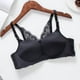 thumbnail image 2 of Sujetador sin costuras Apertura frontal Ropa interior de encaje Sin cables Sexy Bralette transpirable Racerback, Negro, 34/75 Methold AP001113-10, 2 of 7
