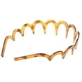 thumbnail image 4 of ESTONE Women Girls Zig-Zag Long Tooth Headband Plastic Resin Non-Slip Comb Hair Hoop, 4 of 11