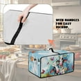 thumbnail image 5 of Renewold Toaster Oven Protector Stain-Resistant Polyester Smart Oven Air Fryer Protective Case with Accessory Pockets Home Kitchen Decoration, 22.5 x 18.5 x 13 Inches, Cow Flower Oil-painting, 5 of 7