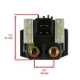 thumbnail image 2 of Starter Relay Solenoid for Yamaha Raptor 250 2008 2009 2010 2011 2012 2013, 2 of 6