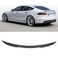 thumbnail image 1 of Trunk Lid Spoiler, Low Wind Resistance   Carbon Fiber Color Rear Trunk Spoiler  for Model 3, 1 of 8