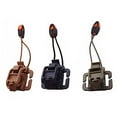 thumbnail image 4 of QIFULL 3Pcs Whistle Buckle Clip Assorted Color Elastic Rope Flashlight Fixed Clip for Hiking, 4 of 8