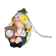 thumbnail image 2 of Whimsical Solar Fruit Buddies Hanging Lamp, Waterproof Resin Figurine Light for Tree & Garden, Cute LED Glow Ornament for Outdoor Patio Landscape Decor, 2 of 6