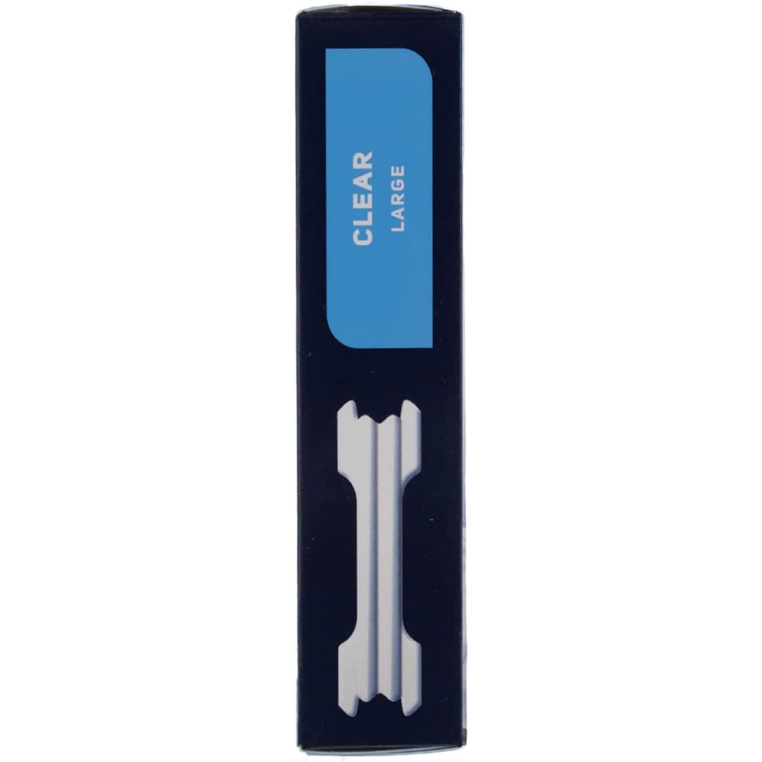 (120 Strips) Breathe Right Nasal Strips Clear Large for Sensitive Skin