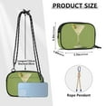 thumbnail image 4 of FORMRS Mini Crossbody Bag for Women Adjustable Rope Shoulder Casual Phone Purse, Martini with Olive, 4 of 7