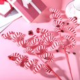 thumbnail image 4 of 1 pieza de rama de bastón de caramelo de árbol de Navidad rojo, palito de lana rizado para caramelos, adornos para árbol de Navidad, adornos para fiesta, jarrón para oficina en casa, 4 of 5