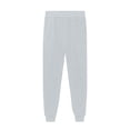 thumbnail image 5 of WTOBBY Women's High Waisted Joggers with Pockets, Tapered Leg Drawstring Lightweight Sweatpants for Athletic and Casual Activities,Light Gray L, 5 of 5