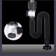 thumbnail image 2 of Tubo de drenaje de plástico para baño, bañera horizontal, desodorante de doble propósito, bajante para lavabo, desagüe lateral para lavabo, 2 of 2