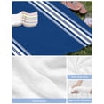 thumbnail image 6 of Blue Striped Beach Towels Oversized Super Absorbent, Farmhouse Blue White Stripes Lightweight Bath Towel Quick Dry Sets For Bathroom/Pool/Rv Camping/Beach Play/Gym Room/Picnic 23"x47", 6 of 8
