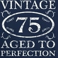 thumbnail image 3 of CafePress - 75Th Birthday Vintage Dark T Shirt - Men's Classic Graphic Cotton T-Shirt, 3 of 4