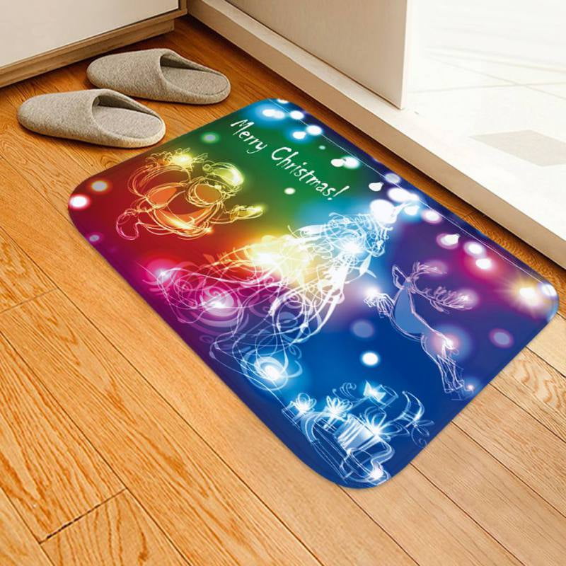 Rug Absorbent Bath Mats Non Slip Rubber Back Bath Mats 3D Thicken