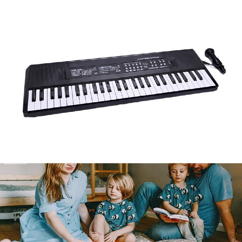 Portable 37/54 Key Electronic Piano Keyboard for Beginners Kids Adults