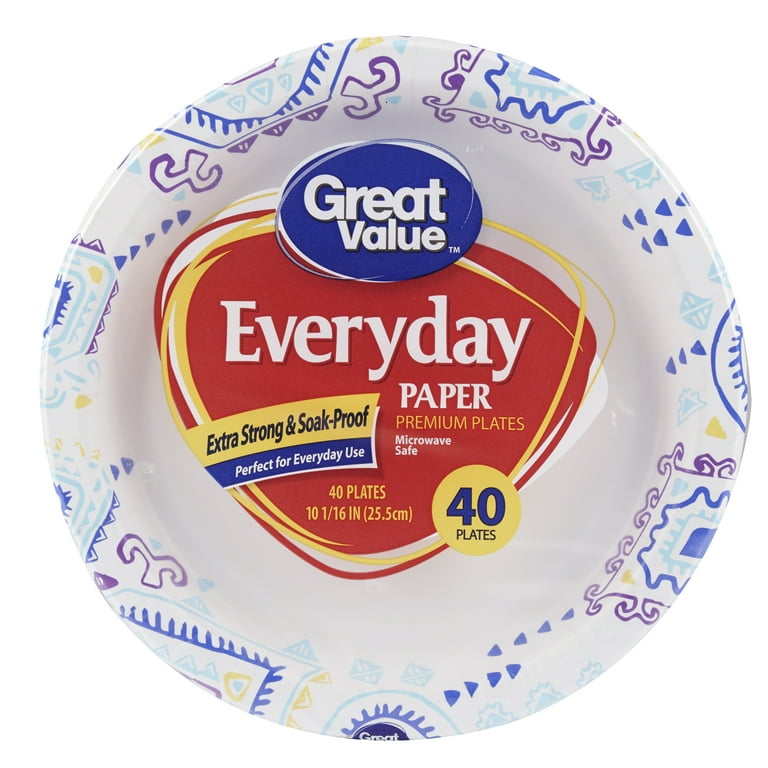 Walmart 2024 paper plates