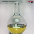thumbnail image 2 of Flat Bottom Boiling Flask Florence Flask Borosilicate Glass 3000ml 3L, 2 of 4