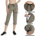 FEDTOSING Women's Cargo Hiking Pants Quick Dry Outdoor Water Resistant