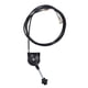 thumbnail image 2 of Cable Del Motor Del Acelerador, Cable De Control Del Acelerador Manual De Excavadora Con Junta De Acero Inoxidable De Tubo De PU Fácil De Instalar Para Equipos Pesados, 2 of 7