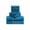 Blue, variant on Btomtd Star Embroidered Bath Towels Set, Set of 8, 2 Bath Towels & 2 Hand Towels & 4 Square Towels, Soft & Absorbent, Gray