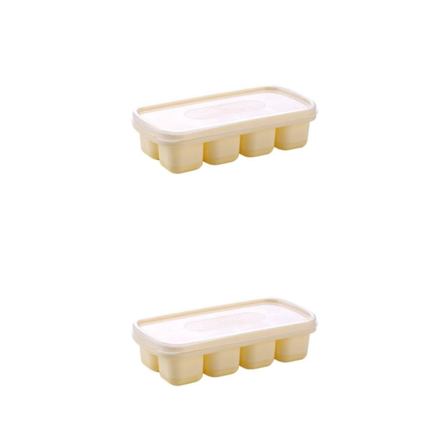 Molde para bandeja de cubitos de hielo Bearachild apilable 8 cavidades