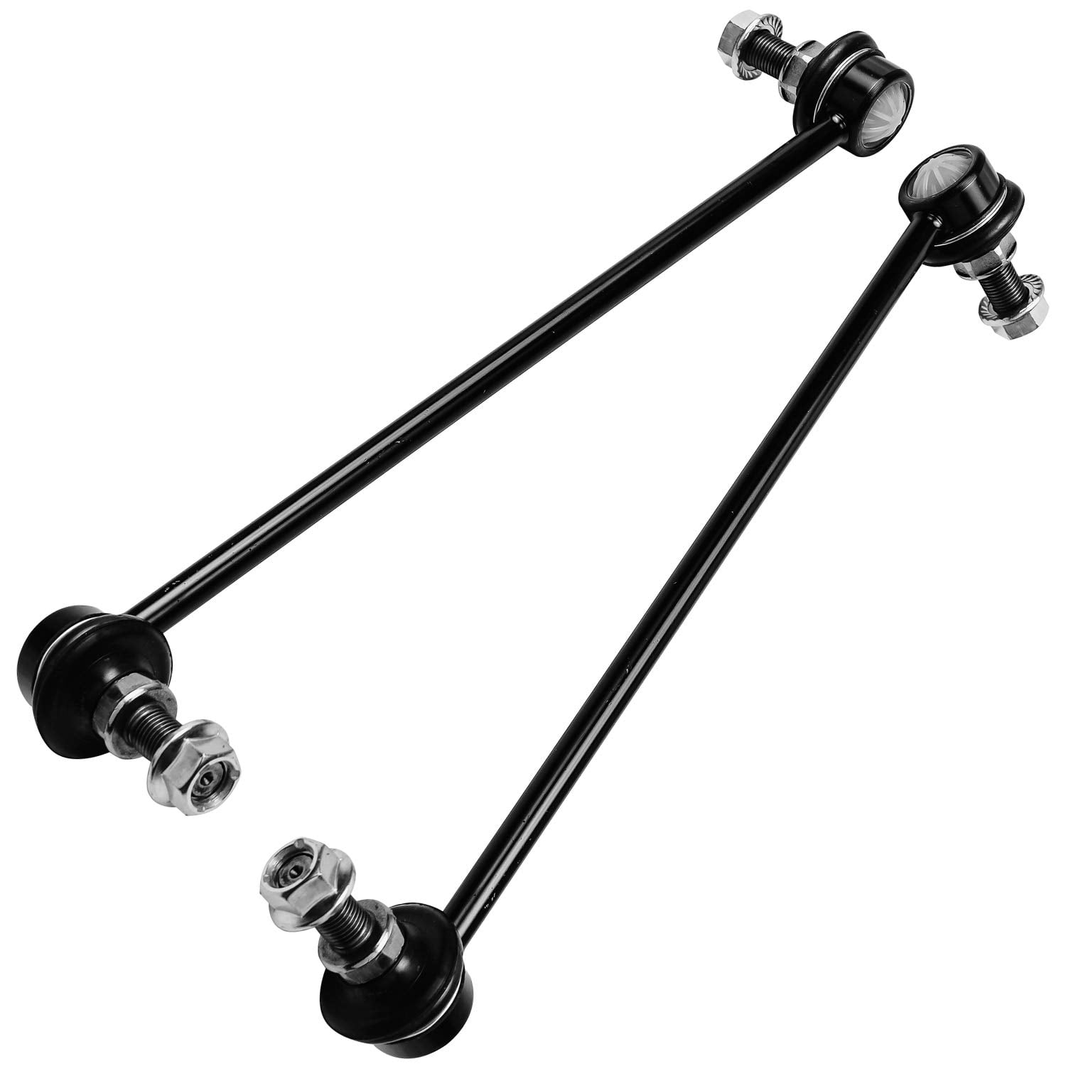 Detroit Axle - Front End 10pc Suspension Kit for 2007-2013 Nissan Altima, 2 Lower Control Arms w/Ball Joints Inner and Outer 4 Tie Rods 2 Boots 2 Sway Bars Replacement 2008 2009 2010 2011 2012 Altima