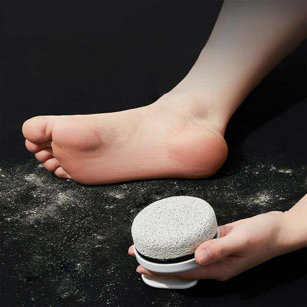 Exfoliating Foot Scrub Stone with Plastic Handle Pumice Callus