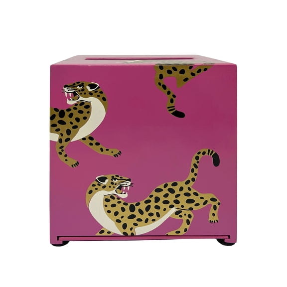 Ashland Jungle Cat Tissue Box , Spring Home Decor
