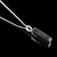 thumbnail image 2 of Natural Real Moss Agate Crystals Bezel Pendant Necklace, Birthstone, Gemstone Bar Necklace, Healing Gemstone, Birthday, Mothers Day Gift Jewelry, Occasion Wear, Gift for Her, 2 of 10