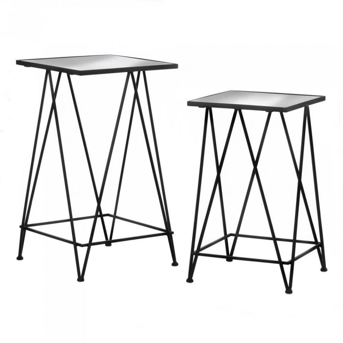 MODERN SQUARE GLASS TABLES