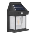 thumbnail image 1 of Solar Tungsten Wall Light Outdoor Sensor LED Lamp Exterior Lighting IP65 Waterproof for Garden Yard, 1 of 7